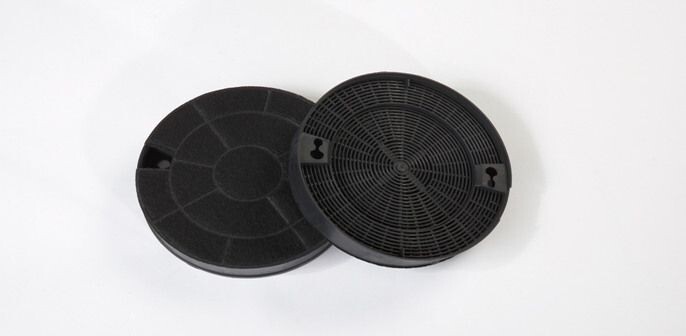Elica KIT02667 Recirculating Kit, Contains 2 Round Carbon Filters