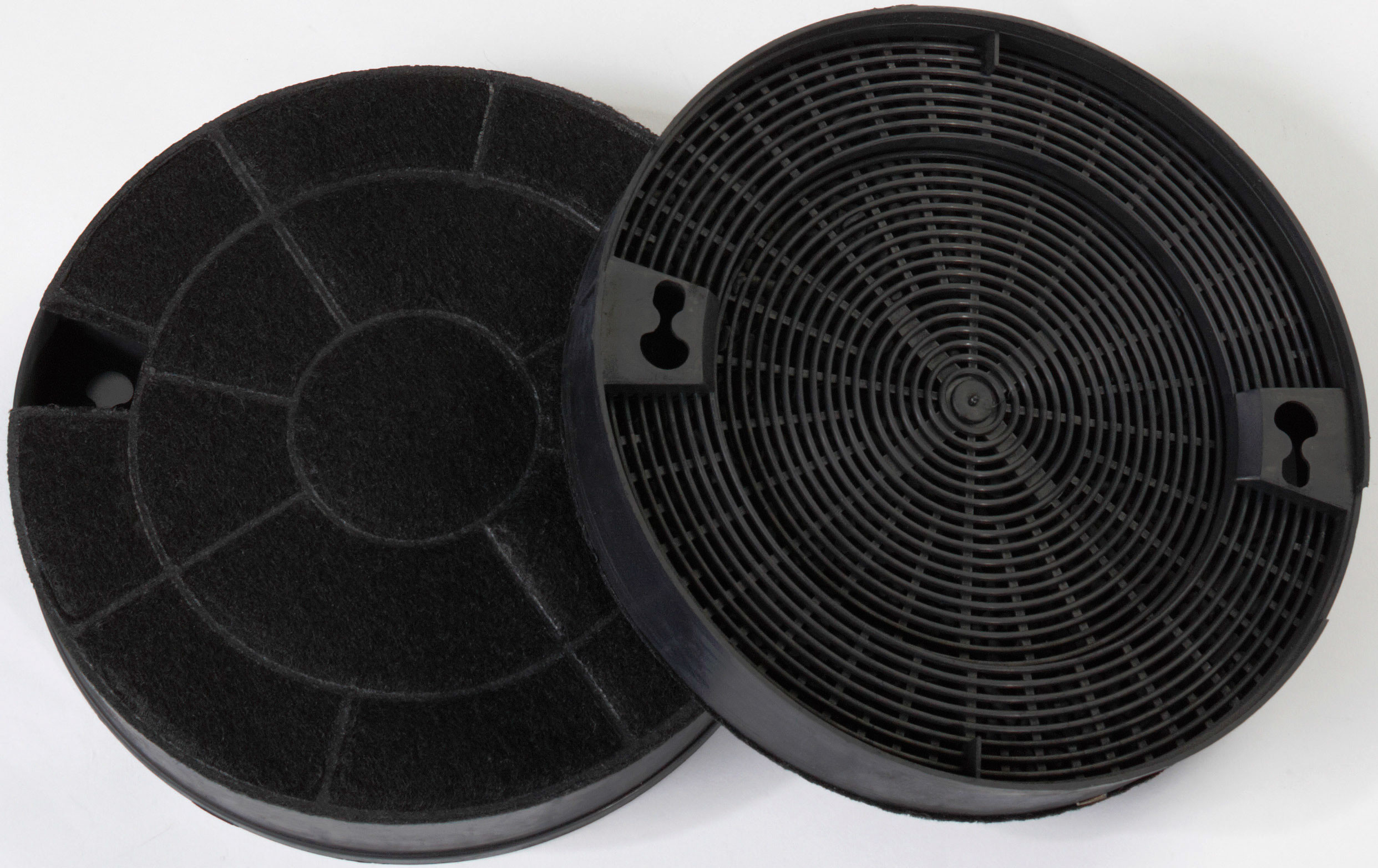 Elica KIT02770 Recirculating Kit, Contains 2 Carbon Filters and 6 inch Round Deflector Grate