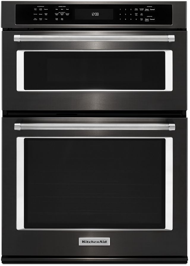 27"" Double Electric Combination Wall Oven - KitchenAid KOCE507EBS