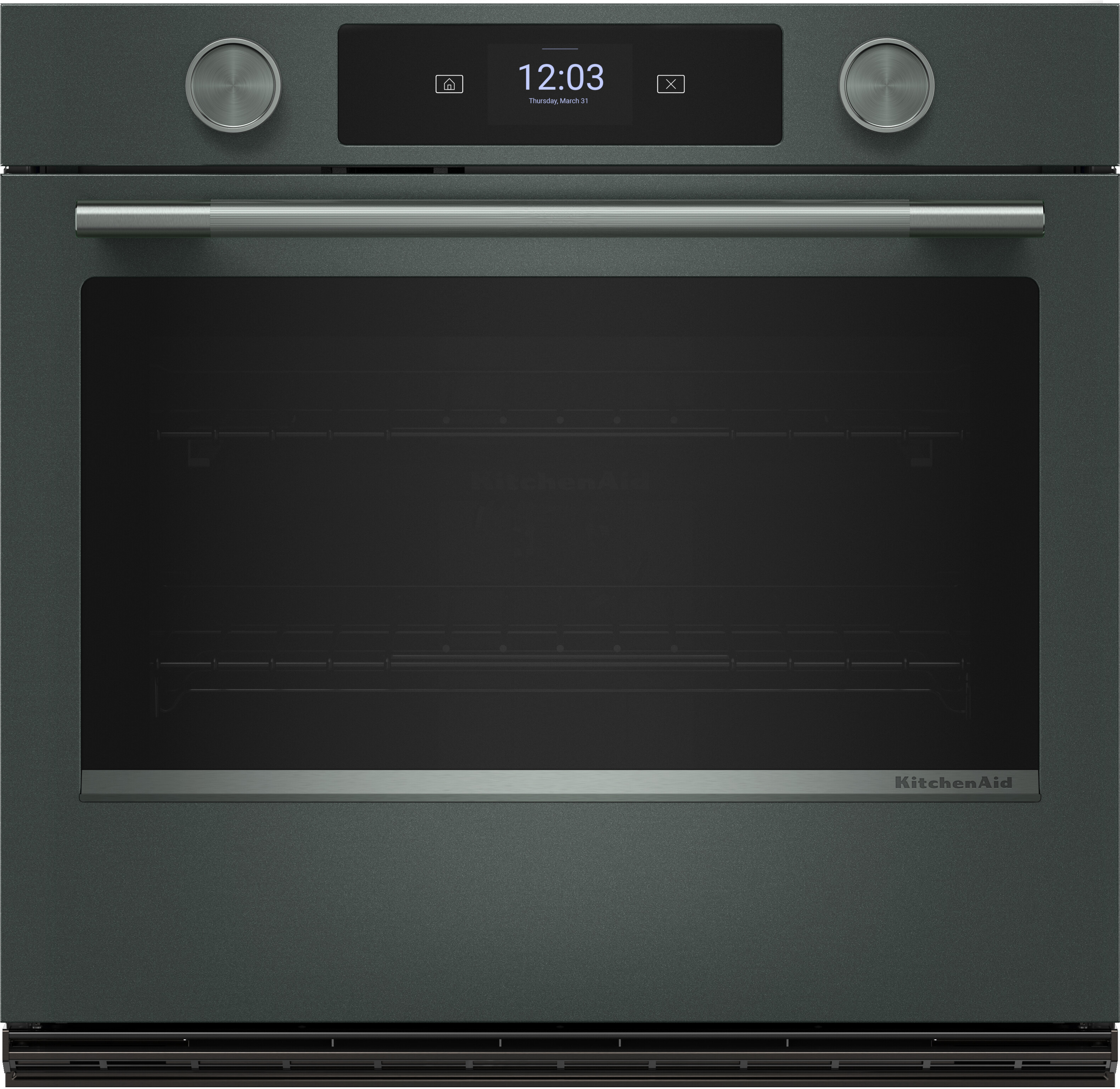 KitchenAid KOES930SJP 30 inch Smart Electric Single Wall Oven with 5 cu. ft. Capacity, Cooking Camera with Doneness Detection, Live Look-In and Even-Heat True Convection (Juniper)