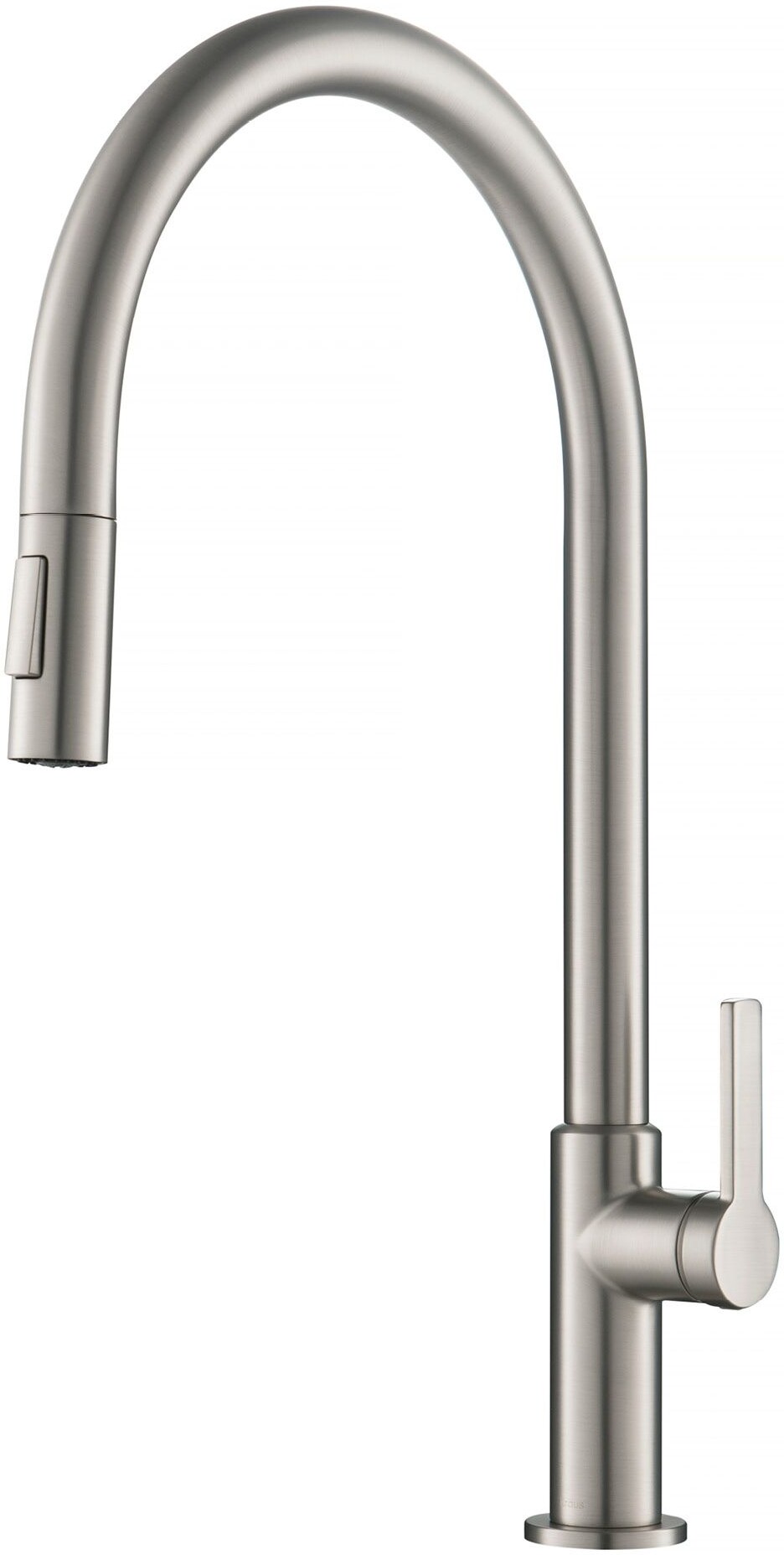 Kraus KPF-2821SFS Oletto High-Arc Single Handle Pull-Down Kitchen Faucet, Spot Free Stainless