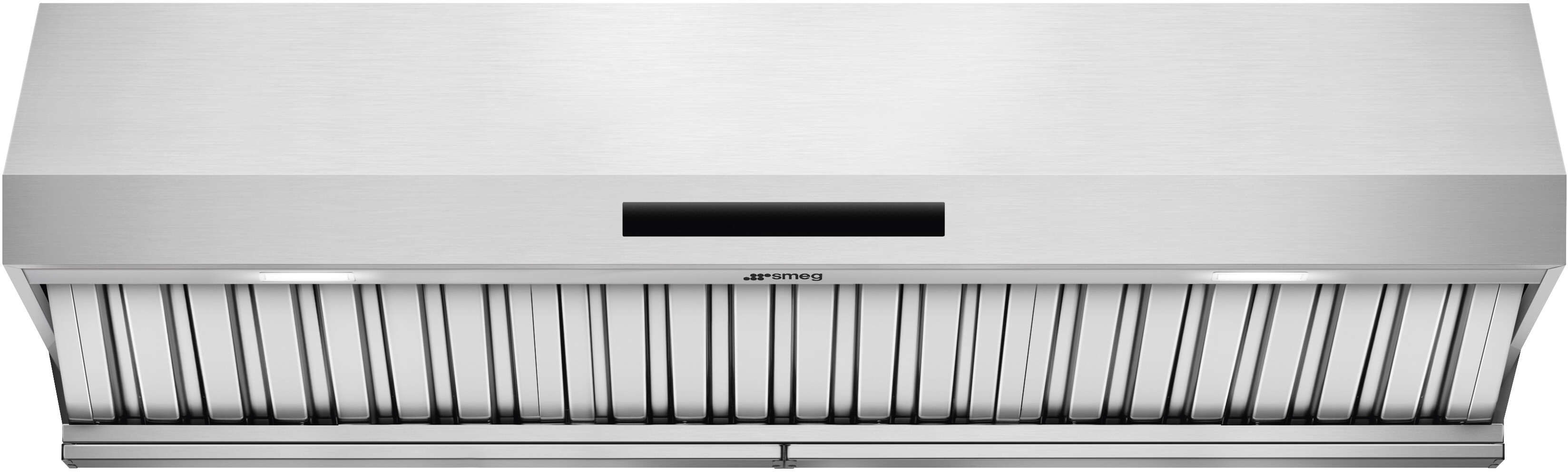 Smeg KPRU48X 48 inch Classic Under Cabinet Range Hood with 600 CFM, V-Condense System, Baffle Filters and LED Lighting in Stainless Steel
