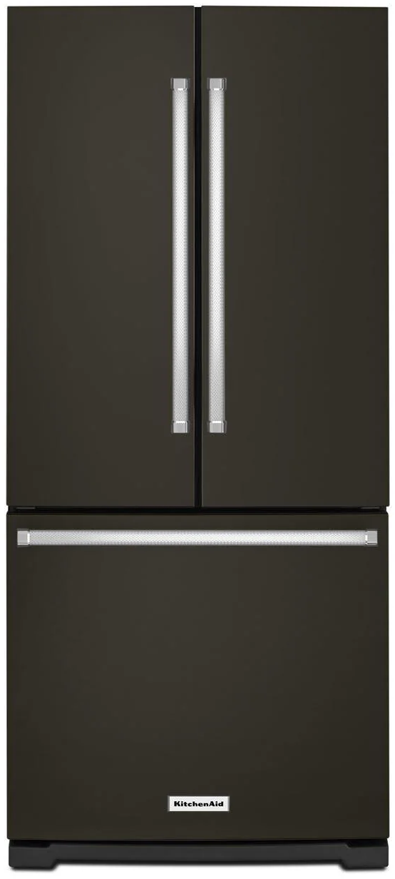 KitchenAid 30 Inch 30" French Door Refrigerator Krff300ebs on Fridge.com - View 1