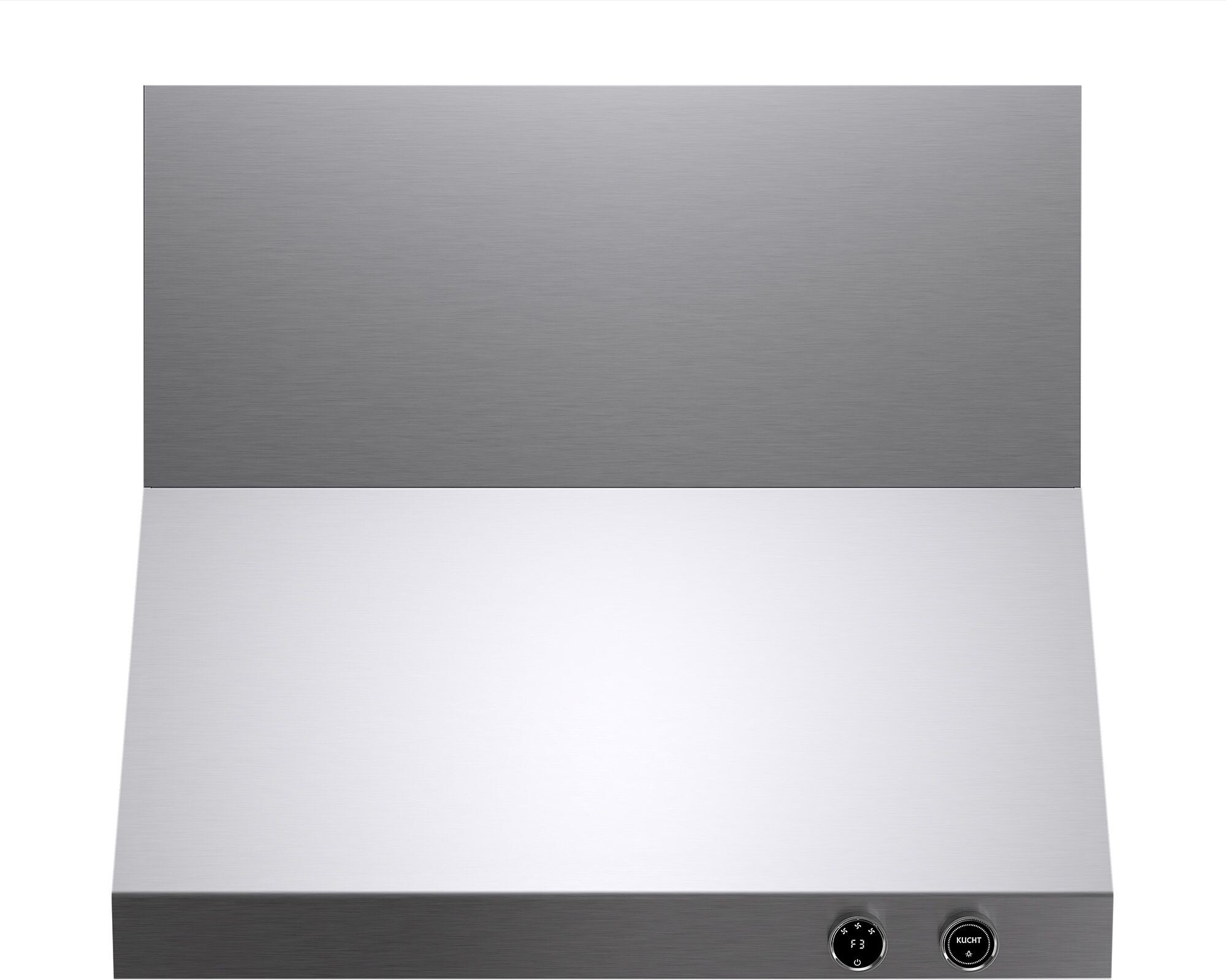 Kucht KRH360SSC 36 inch Wall Mount Range Hood with 900 CFM, Digital Dial Touch-Screen Controls, Stainless Steel Baffle Filters and LED Lighting in Stainless Steel (Stainless Steel)
