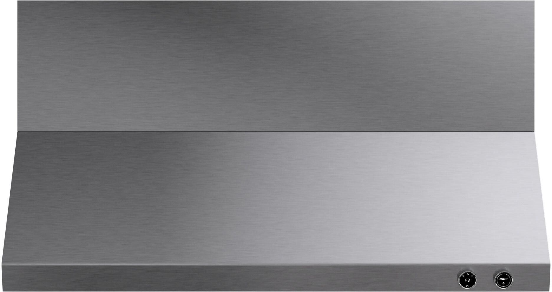 Kucht KRH600SSC 60 inch Wall Mount Range Hood with 1200 CFM, Digital Dial Touch-Screen Controls, Stainless Steel Baffle Filters and LED Lighting in Stainless Steel (Stainless Steel)