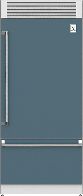 36 Inch 36"" Built In Counter Depth Bottom Freezer Refrigerator - Hestan KRPR36GG
