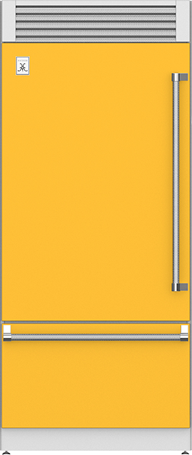 36 Inch 36"" Built In Counter Depth Bottom Freezer Refrigerator - Hestan KRPL36YW