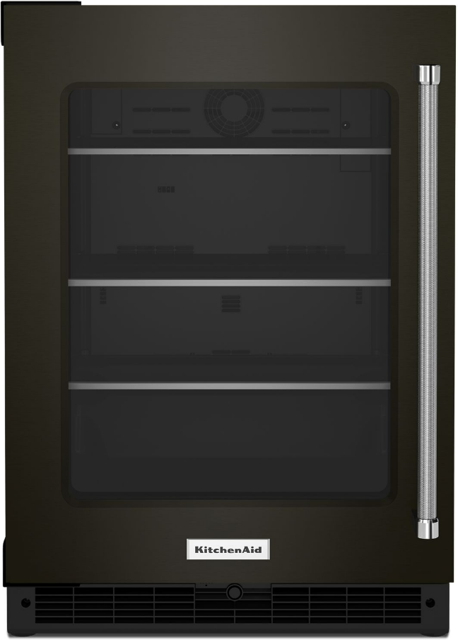 24 Inch Built In Refrigerator - KitchenAid KURL314KBS