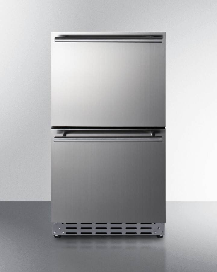 18 Inch 18"" Refrigerator Drawers - Summit ADRD18OS