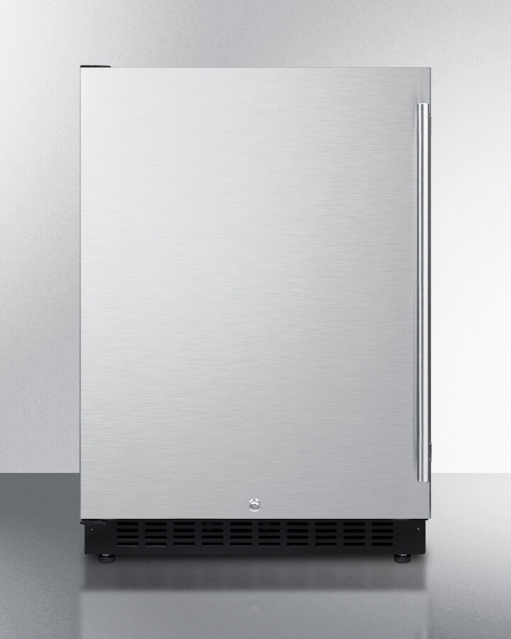 Summit 24 Inch 24" Built In Undercounter Compact All-Refrigerator AL54LHD | Fridge.com