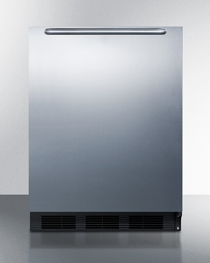 Summit 24 Inch 24"" Freestanding/Built In Undercounter Counter Depth Compact All-Refrigerator AR5BS -  Summit Appliance