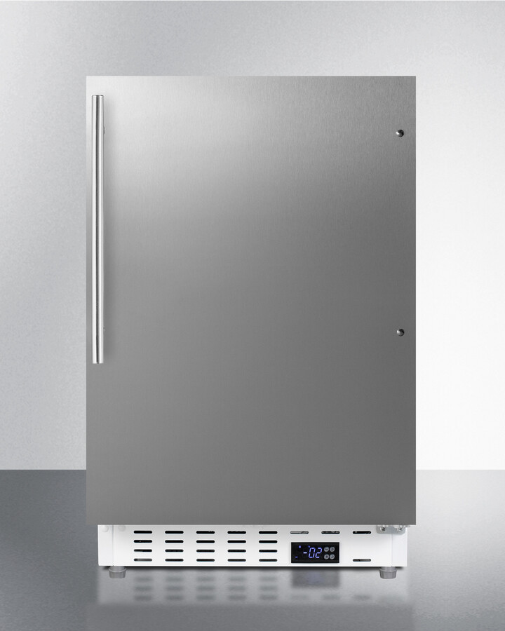 21"" Freestanding/Built In Undercounter Counter Depth Compact Upright Freezer - Summit ALFZ36SSHV