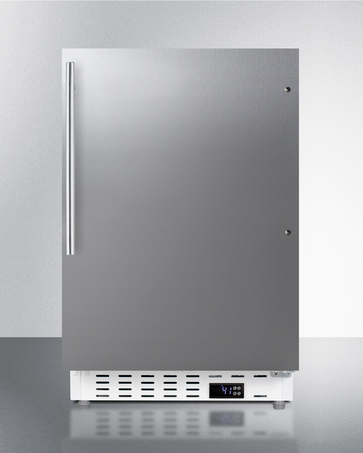 21 Inch 21"" Freestanding/Built In Undercounter Compact All-Refrigerator - Summit ALR46WCSSHV