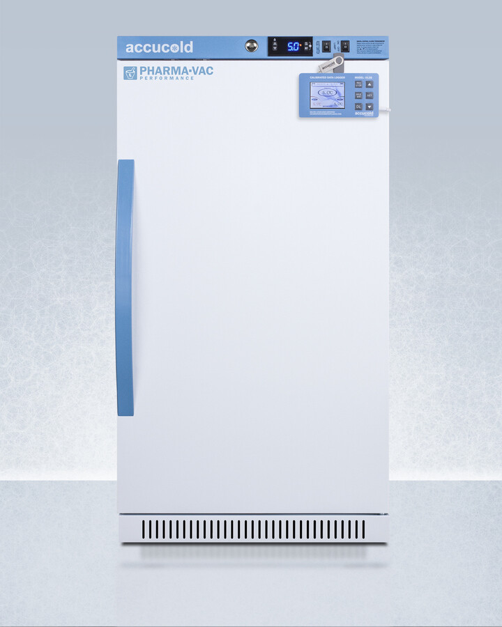 AccuCold 19 Inch 19" Freestanding/Built In Undercounter Compact All-Refrigerator ARS32PVBIADADL2B — FIN-0018512 | Fridge.com