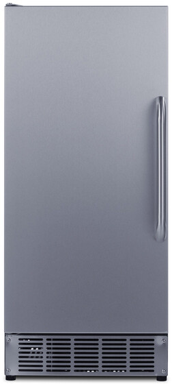 Summit 15" Clear Ice Maker, 45 lb. Production Capacity, Energy Star, Stainless Steel- BIM44GCSS | Fridge.com