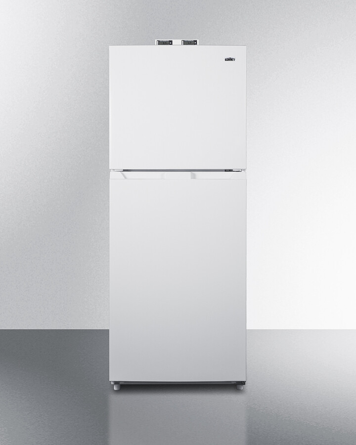Summit 24 Inch 24" Top Freezer Refrigerator BKRF1088W — FIN-0018624 | Fridge.com