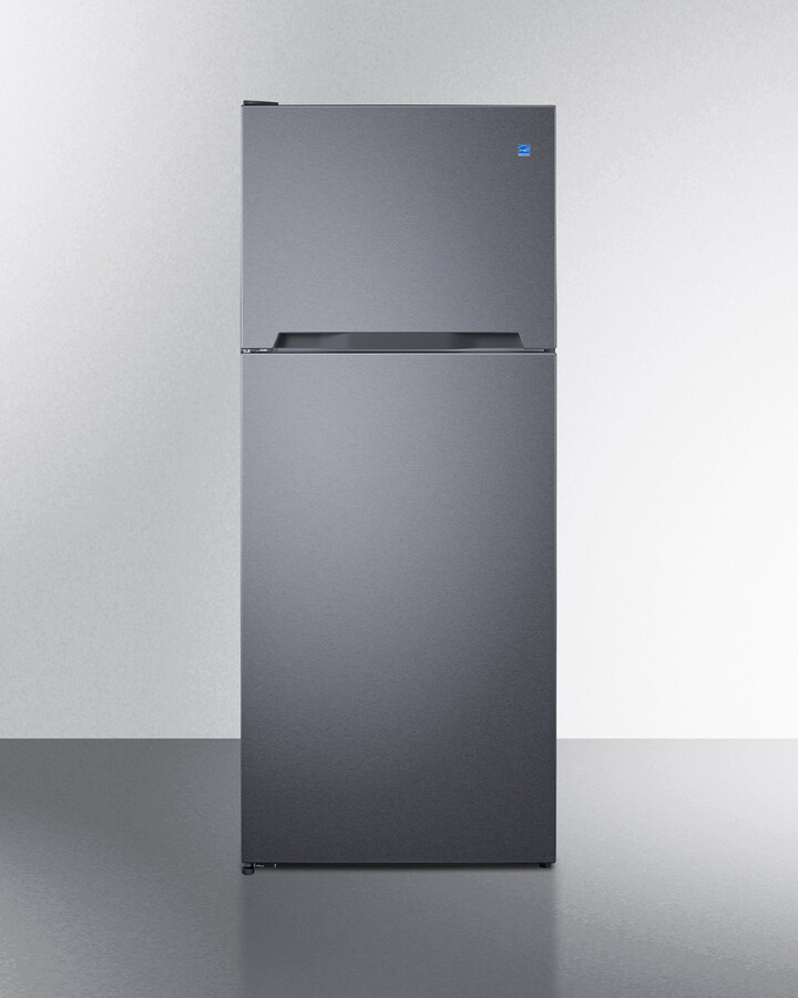 Summit CTR15SSLHD 28" Wide Top-Mount Refrigerator-Freezer - Energy Star Certified, 14.3 Cu.Ft. Storage Capacity, Stainless Steel Doors, Frost-Free