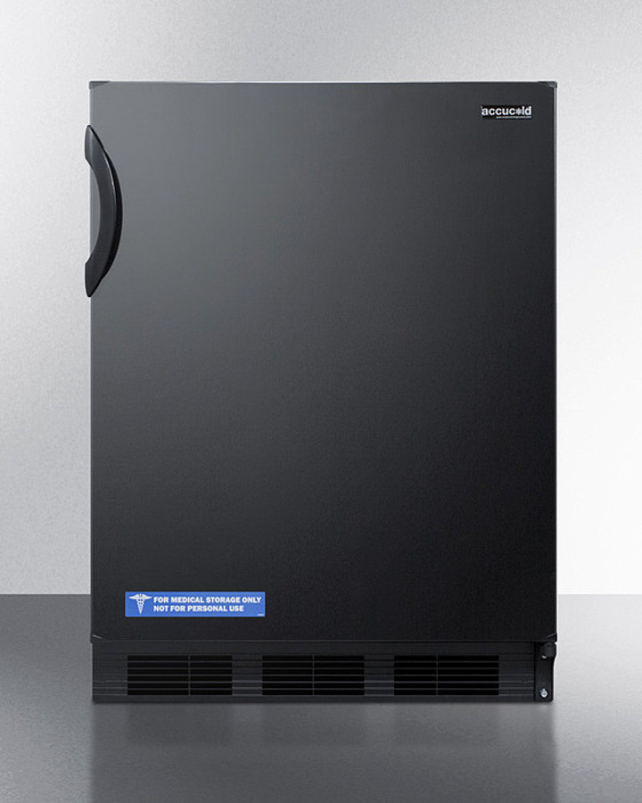 AccuCold 24 Inch 24" Freestanding/Built In Undercounter Counter Depth Compact All-Refrigerator FF6BKBI7ADA — FIN-0019715 | Fridge.com