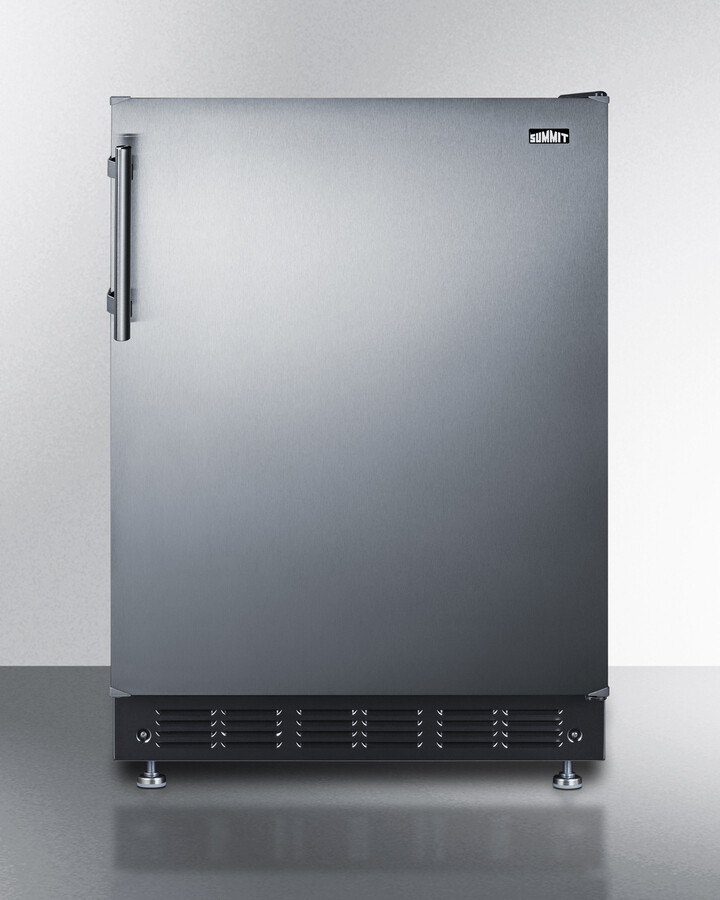 Summit 24 Inch 24" Undercounter Counter Depth Compact All-Refrigerator FF6BK2SSRS | Fridge.com