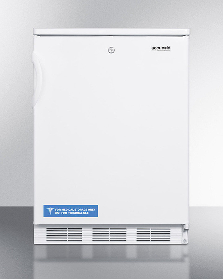 AccuCold 24 Inch 24" Undercounter Counter Depth Compact All-Refrigerator FF6LW7 | Fridge.com