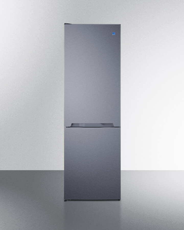 Summit 24 Inch 24" Counter Depth Bottom Freezer Refrigerator FFBF124SSLHD | Fridge.com