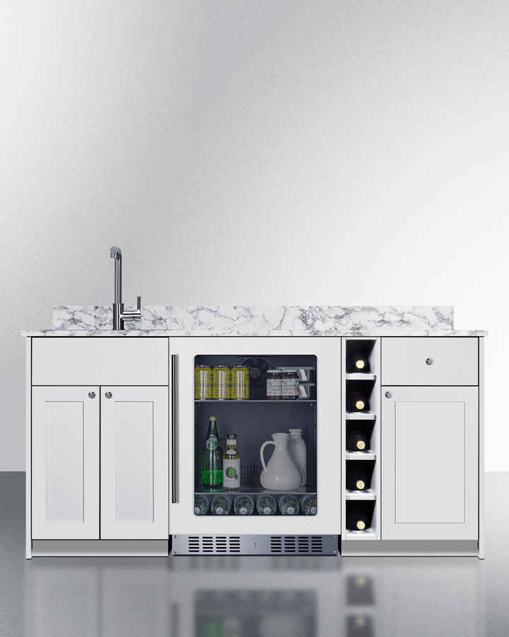 Summit Compact Kitchen OASISWH33SINKL