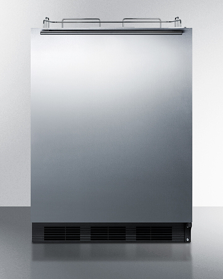Summit SBC58BLBIADANK 24" Wide Built-In Kegerator, Ada Compliant - Commercially Listed, NSF-7 Standards, Made in Europe