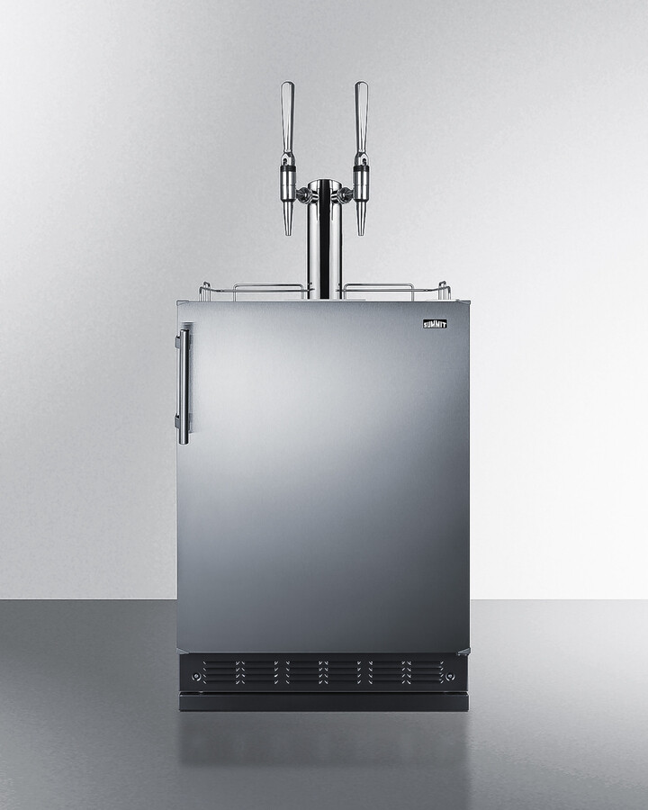 Summit SBC7BRSNCF2 24" Wide Nitro Coffee Kegerator - Made In Europe, ETL-S Listed, NSF-7 Compliant