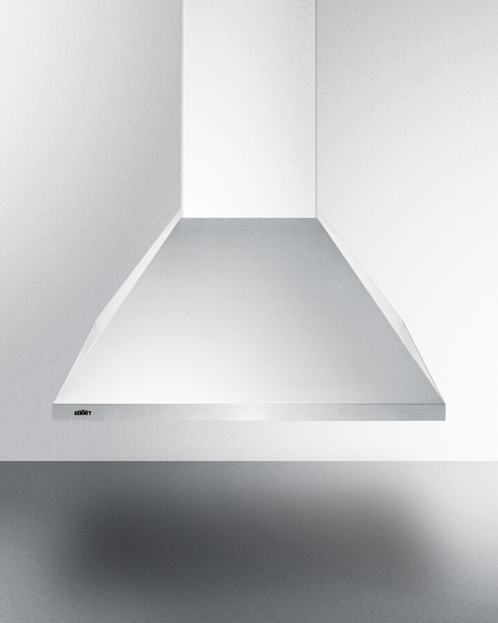 Summit SEH1524SSADA 24 inch European Style Convertible Wall Mount Range Hood with 400 CFM, LED Lighting, Charcoal Filters, Removable Aluminum Cassette Filters, ADA Compliant  in Stainless Steel
