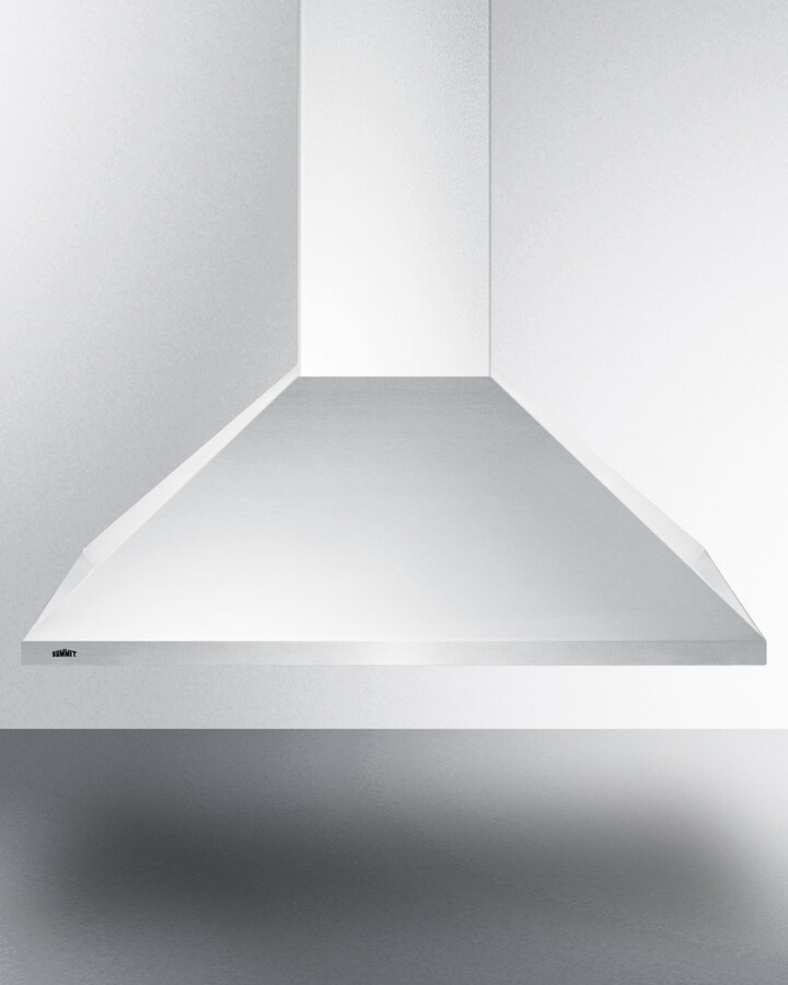 Summit SEH1536SSADA 36 inch ADA Compliant European Style Convertible Wall Mount Range Hood with 400 CFM, LED Lighting,Charcoal Filters and Removable Aluminum Cassette Filters in Stainless Steel
