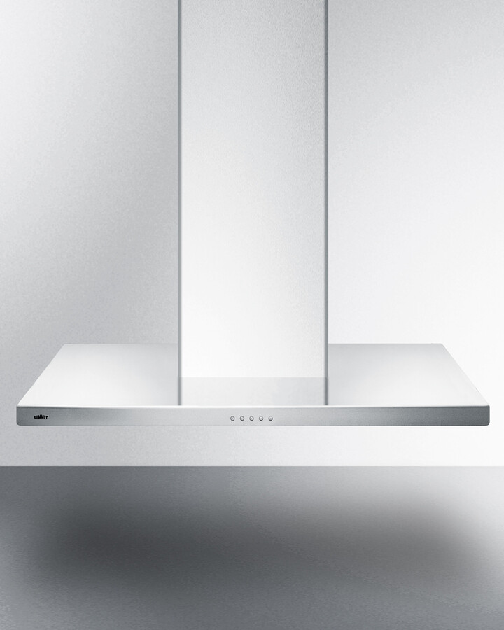 Summit SEH4636SSADA 36 inch ADA Compliant European Style Convertible Wall Mount Range Hood with 400 CFM, LED Lighting,Charcoal Filters and Removable Aluminum Cassette Filters in Stainless Steel