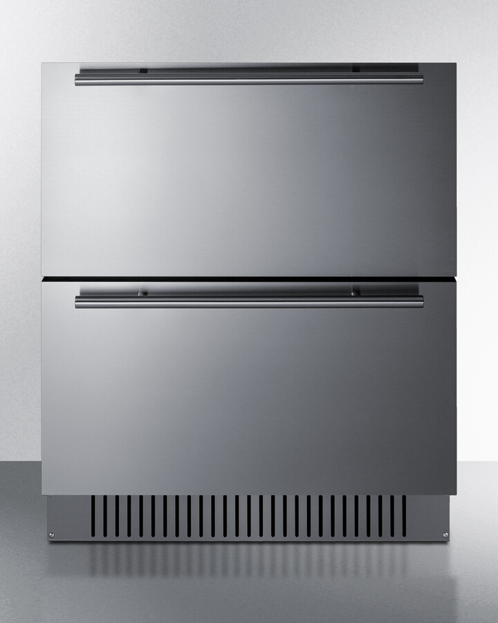 28 Inch 28"" Refrigerator Drawers - Summit SPR275OS2DADA