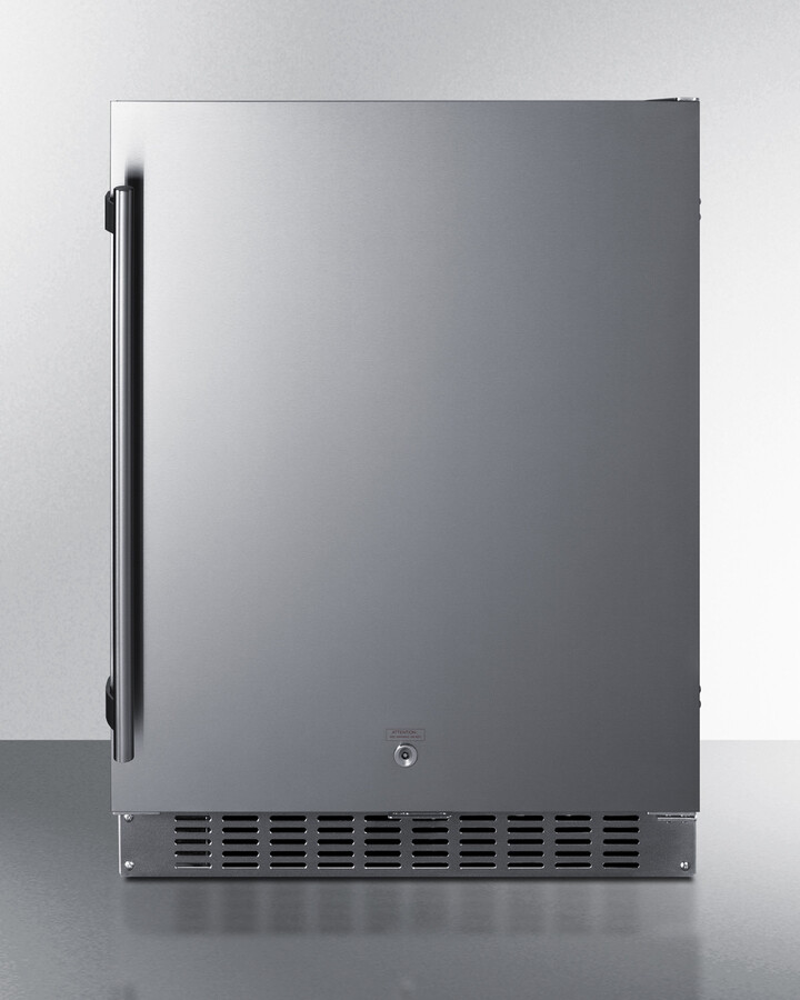 24 Inch 24"" Freestanding/Built In Undercounter Compact All-Refrigerator - Summit SPR618OSADA