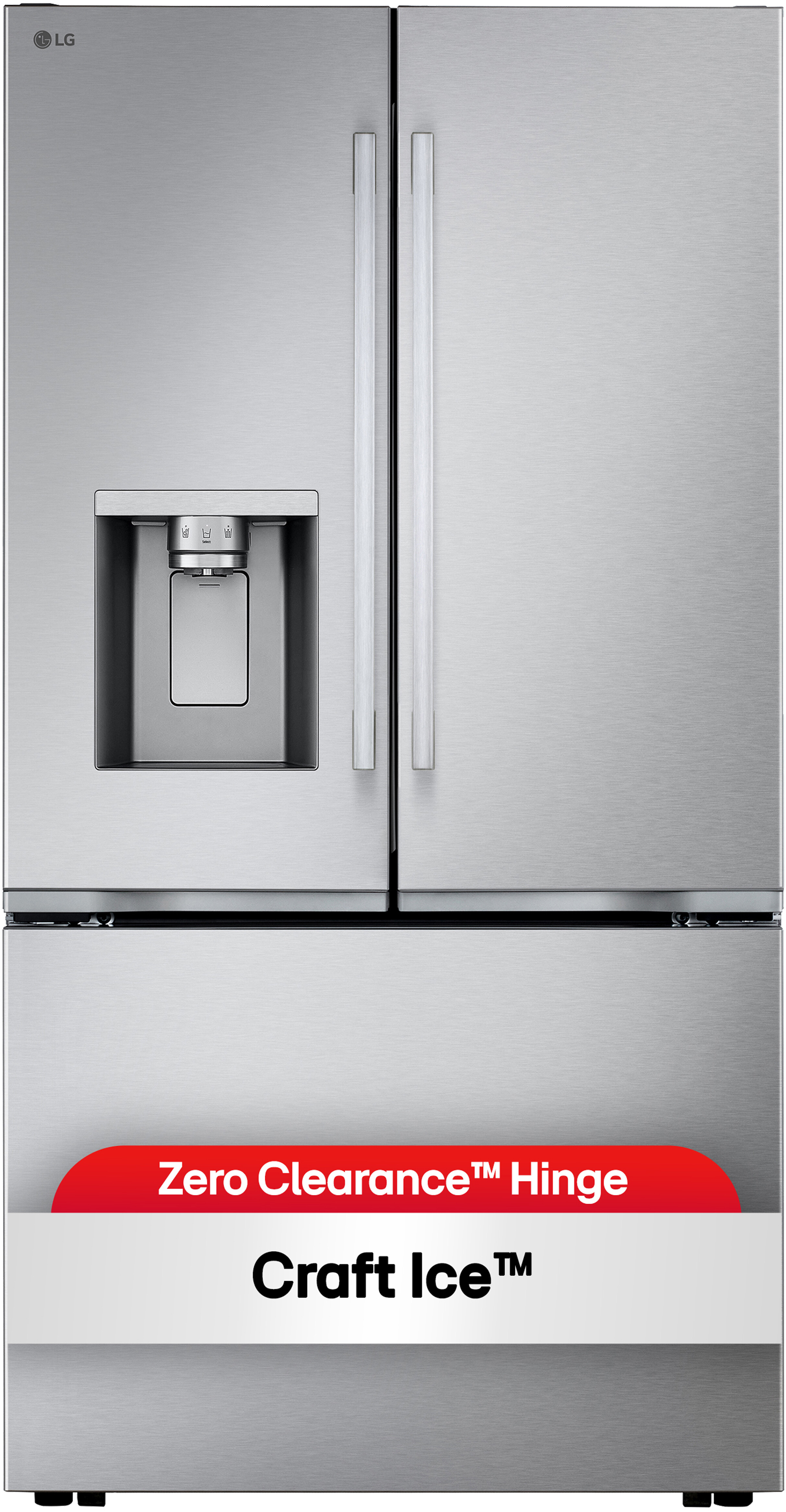 4 Piece Kitchen Appliances Package with French Door Refrigerator, Electric Range, Over the Range Microwave and Dishwasher in Stainless Steel LGREFRADI