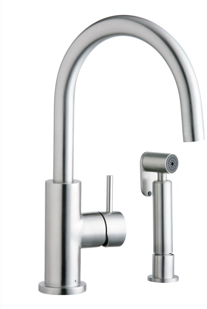 Faucet,Food Service Deck Mount,Pre-Rinse, Lever Handle, 2 Hole Residential / Commercial