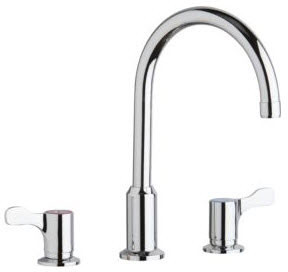 Concealed Deck Faucet 8", 8" Mount, 3 Hole Residential / Commercial