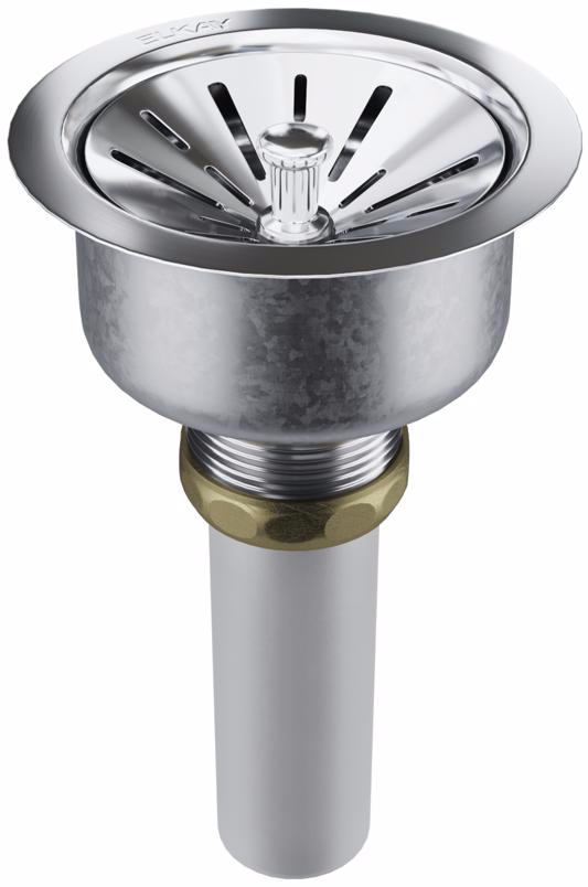 LKPDQ1CR Perfect Drain Fitting Type 304 Stainless Steel Body & Strainer Chrome