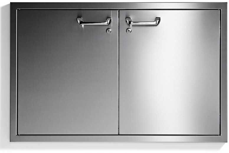 Lynx LPA36 Professional 36 inch Classic Sealed Pantry, Flexible Storage, Door Lock, Interior Lighting, in Stainless Steel