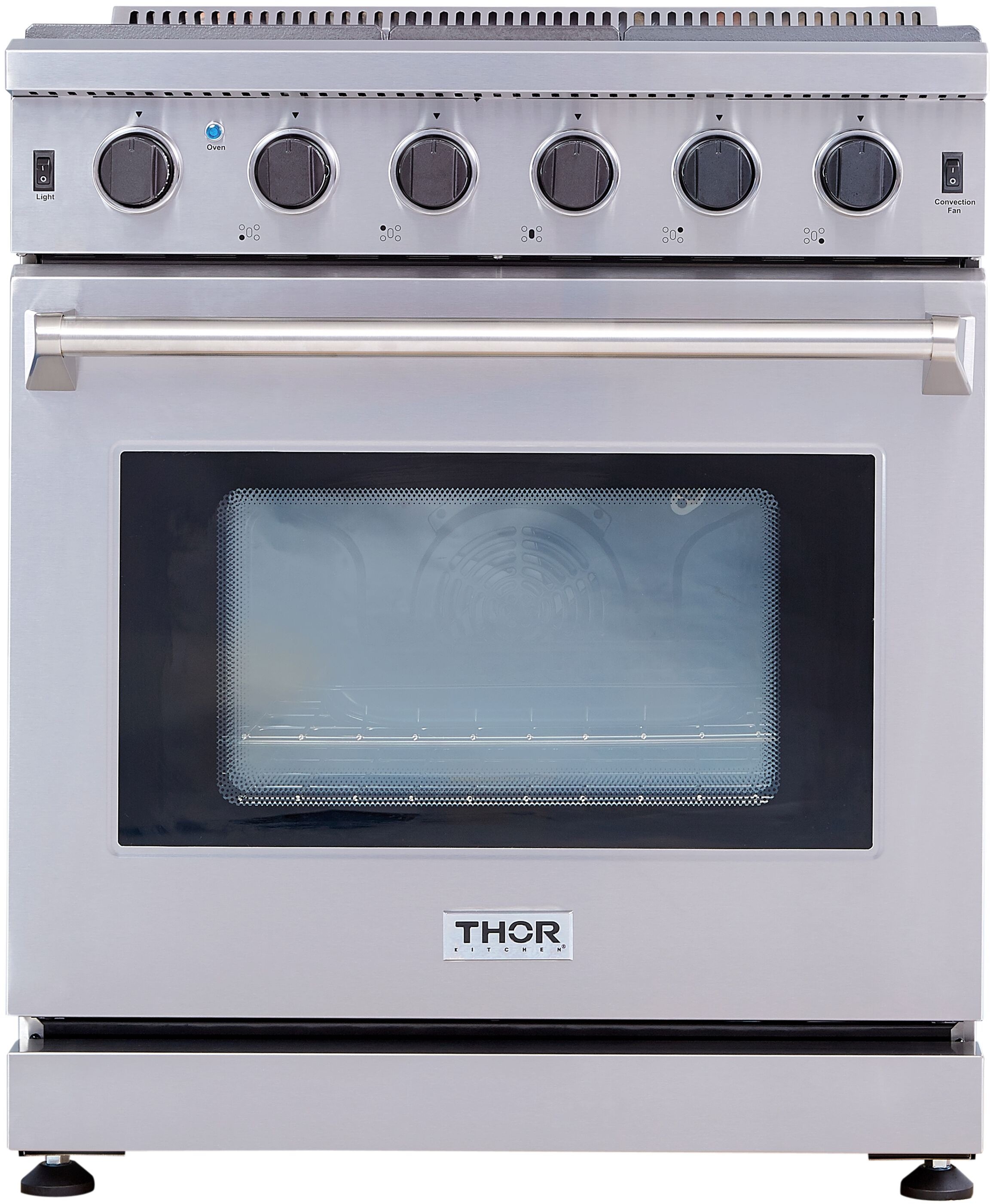 30"" Freestanding Natural Gas Range - Thor Kitchen LRG3001U