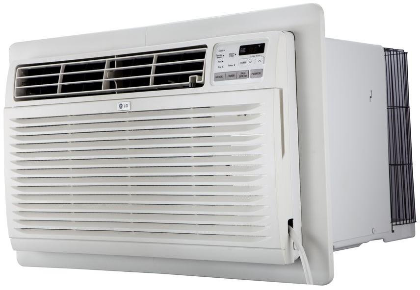 LG LT0816CER Through-the-Wall Air Conditioner with 8,000 BTU, 330 sq. ft. Cooling Area, 3-in-1 Operation, 115V