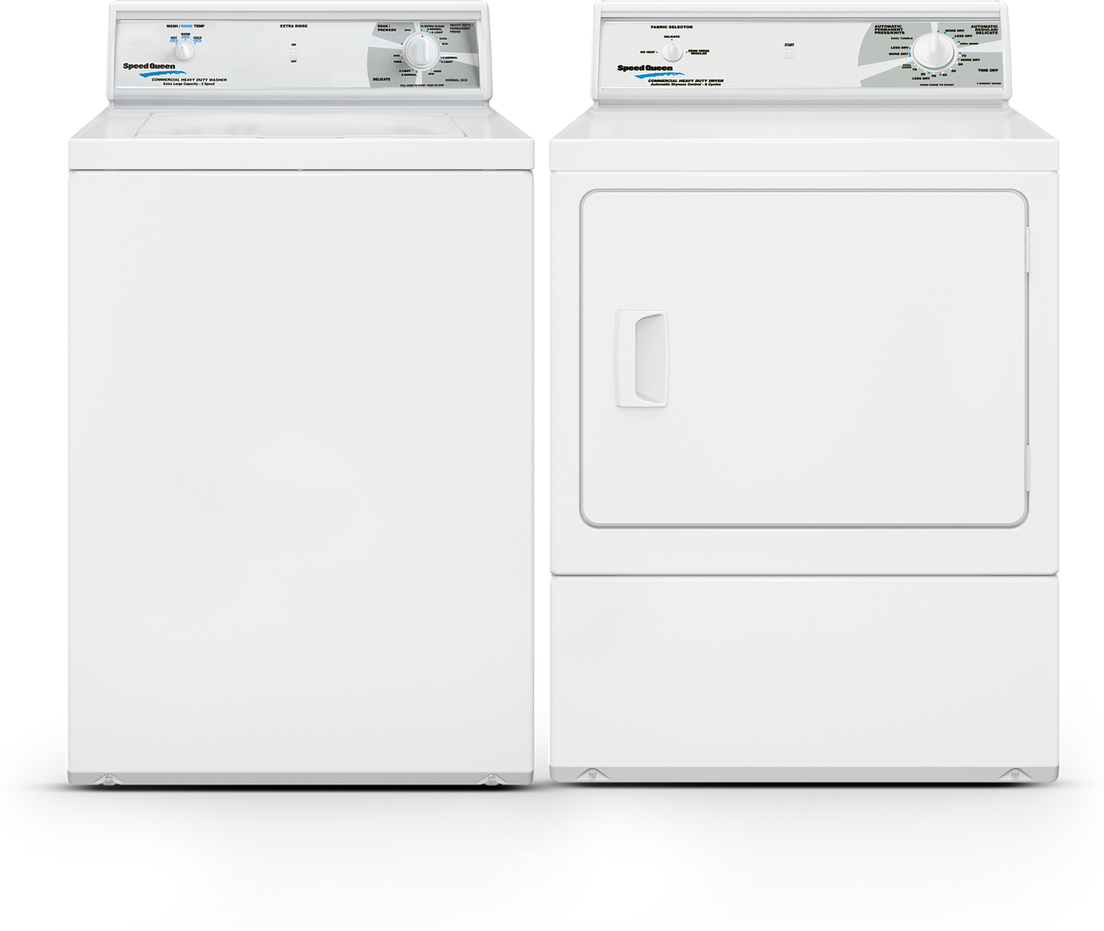 Speed Queen Top Load Washer & Dryer Set SPWADRGW2000