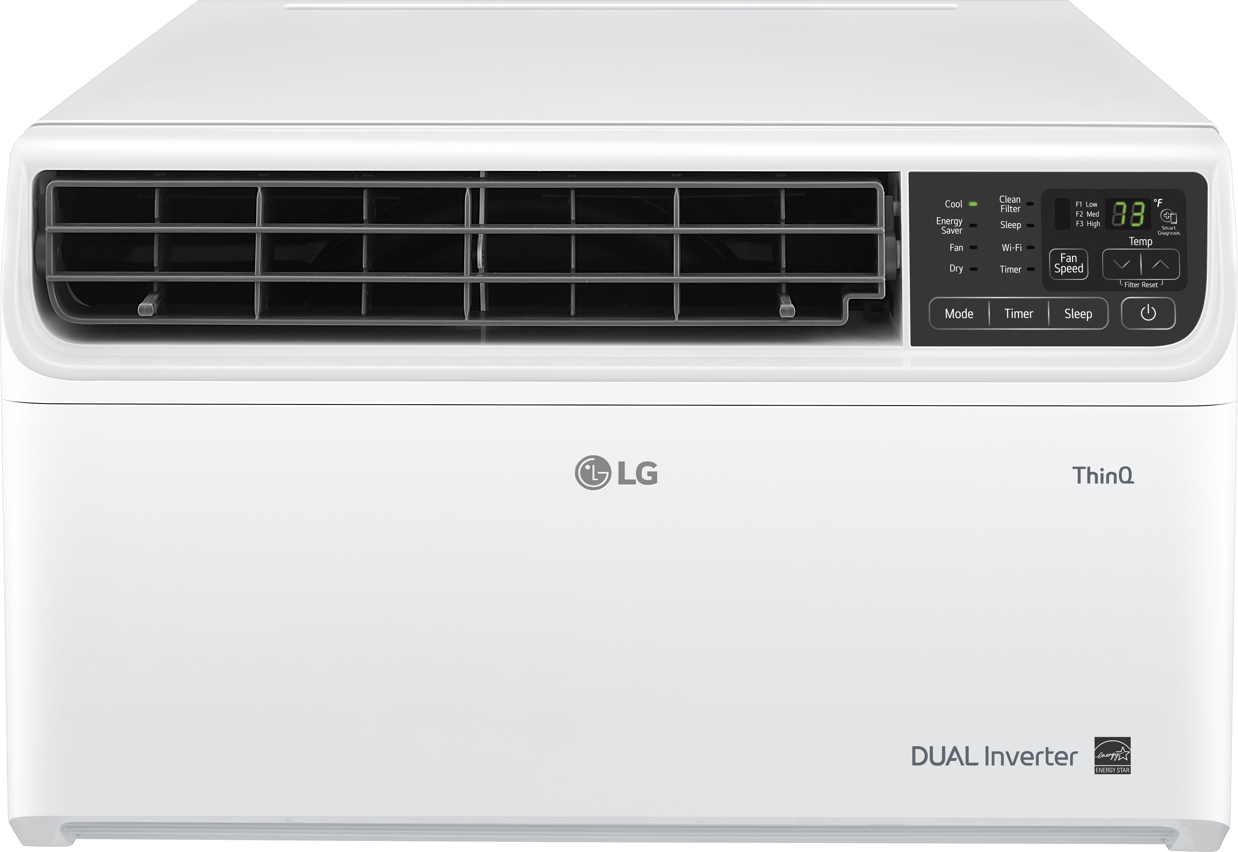 8,000 BTU WindowAir Conditioner - LG LW8022IVSM