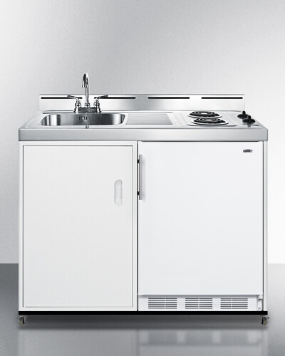Summit Compact Kitchen C48ELPUMPMB
