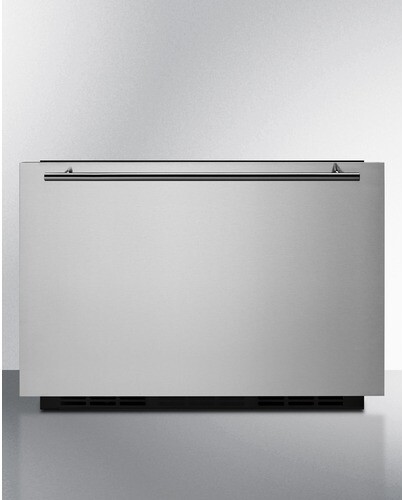 Summit 24 Inch 24"" Refrigerator Drawers FF1DSS24 -  Summit Appliance