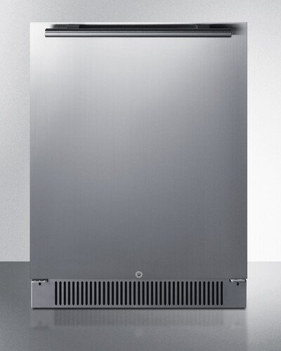 24 Inch Freestanding/Built In Refrigerator - Summit SPR623OSCSS