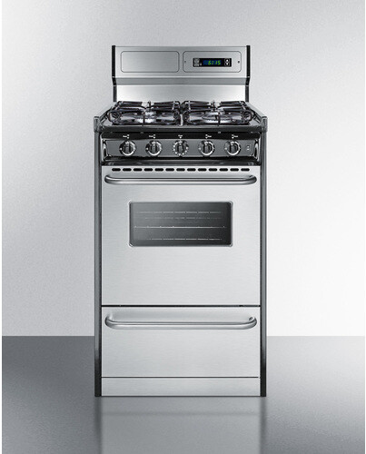 Summit 20" Natural Gas Range TTM1307BKSW