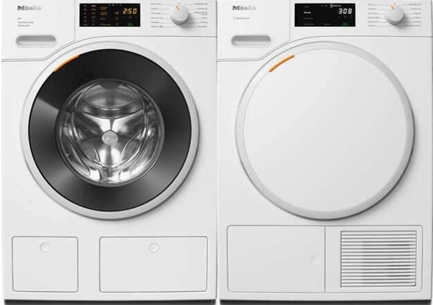 Miele Front Load Washer & Dryer Set MIWADREWCS160