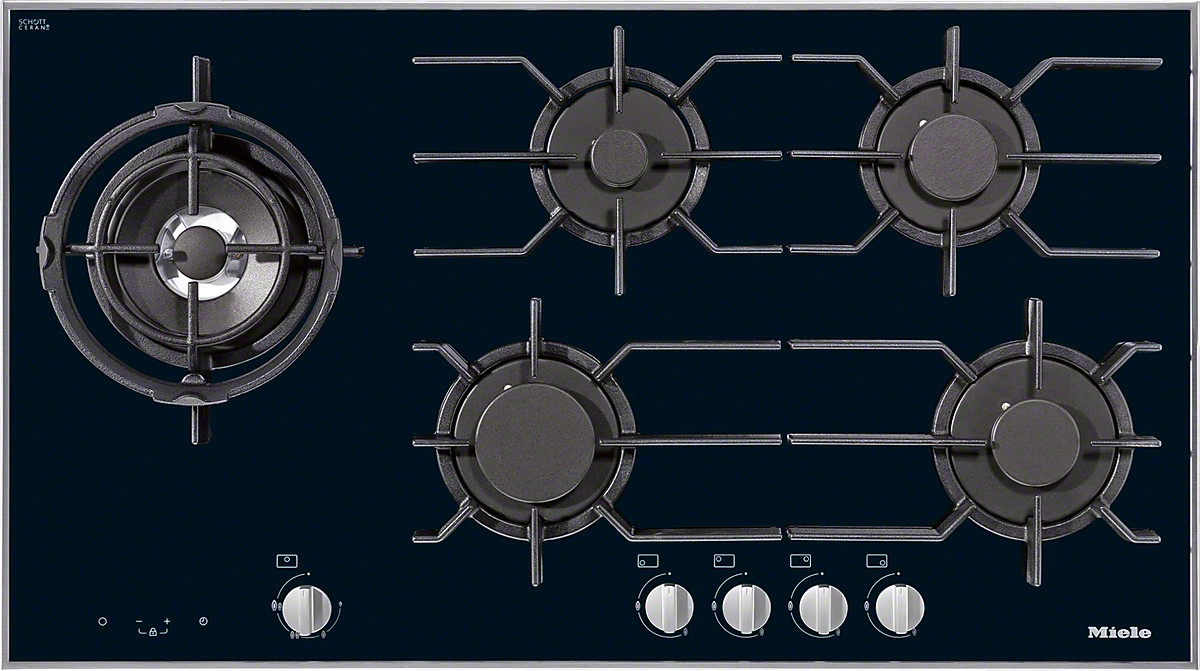 36"" Natural Gas Drop-In Cooktop - Miele KM30541G