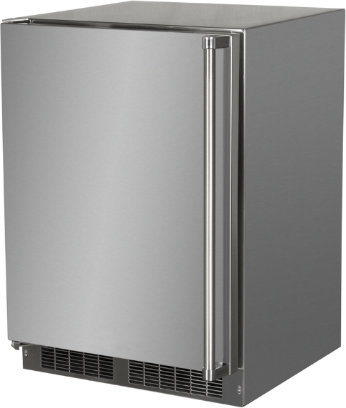 Marvel Appliances 5.1 Cubic Feet Stainless Steel Door Style Built-in Mini Fridge