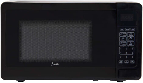 Avanti MT7V1B 18 inch Countertop Microwave with 0.7 cu. ft. Capacity, 700 Watts Cooking Power (Black)